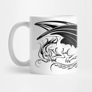Stylized Dragon Mug